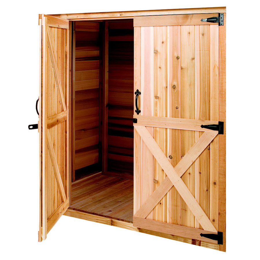 Shop Cedarshed Cedar Storage Shed Door at Lowes.com