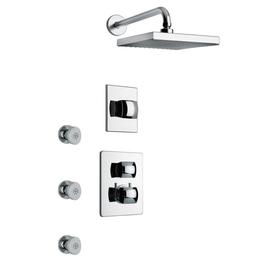 UPC 650053011814 product image for LaToscana Lady Chrome 2-Handle WaterSense Shower Faucet with Single Function Sho | upcitemdb.com