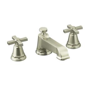 UPC 650531171764 product image for KOHLER Pinstripe Vibrant Brushed Nickel 2-Handle Bathtub Faucet Bathtub Faucet T | upcitemdb.com