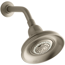 UPC 650531216229 product image for KOHLER Bancroft 2.5-GPM (9.5-LPM) Vibrant Brushed Bronze 3-Spray Showerhead | upcitemdb.com