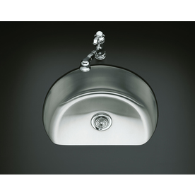 UPC 650531301918 product image for KOHLER Undertone 18-Gauge Single-Basin Undermount Stainless Steel Kitchen Sink | upcitemdb.com