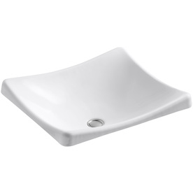 UPC 650531326201 product image for KOHLER Demilav White Cast Iron Drop-In Rectangular Bathroom Sink | upcitemdb.com