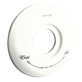 UPC 650531331175 product image for KOHLER Thermostatic Ceramic Escutcheon, White | upcitemdb.com