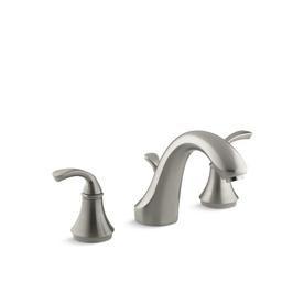 UPC 650531361882 product image for KOHLER Forte Vibrant Brushed Nickel 2-Handle Fixed Deck Mount Tub Faucet | upcitemdb.com