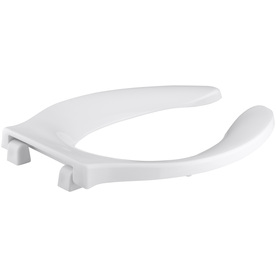 UPC 650531434890 product image for KOHLER Stronghold White Plastic Elongated Toilet Seat | upcitemdb.com