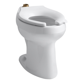 UPC 650531439291 product image for KOHLER Highline Chair Height White 10-in Rough-In Elongated Toilet Bowl | upcitemdb.com