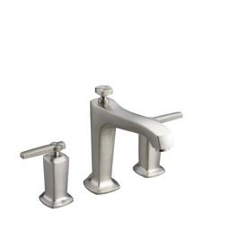 UPC 650531481443 product image for KOHLER Margaux Vibrant Brushed Nickel 2-Handle Fixed Deck Mount Tub Faucet | upcitemdb.com