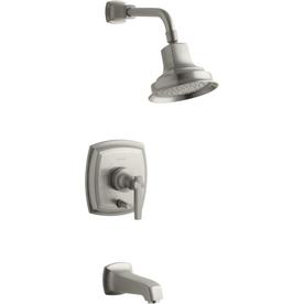 UPC 650531483454 product image for KOHLER Margaux Vibrant Brushed Nickel 1-Handle Bathtub and Shower Faucet Trim Ki | upcitemdb.com