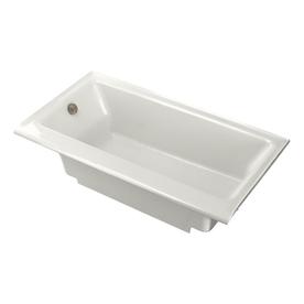 UPC 650531670960 product image for KOHLER Highbridge White Cast Iron Rectangular Skirted Bathtub with Left-Hand Dra | upcitemdb.com