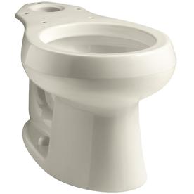 UPC 650531866295 product image for KOHLER Wellworth Standard Height Almond 12-in Rough-In Round Toilet Bowl | upcitemdb.com