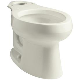 UPC 650531906281 product image for KOHLER Wellworth Standard Height Biscuit 12-in Rough-In Elongated Toilet Bowl | upcitemdb.com