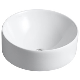 UPC 650531946010 product image for KOHLER Vox White Vessel Round Bathroom Sink with Overflow | upcitemdb.com