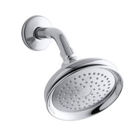 UPC 650531953803 product image for KOHLER Fairfax 5.5-in 2.5-GPM (9.5-LPM) Polished Chrome Showerhead | upcitemdb.com