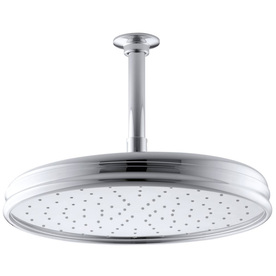 UPC 650531963499 product image for KOHLER Traditional 12.4375-in 2.5-GPM (9.5-LPM) Polished Chrome Rain Showerhead | upcitemdb.com