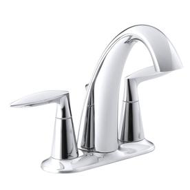 UPC 650531977144 product image for KOHLER Alteo Polished Chrome 2-Handle 4-in Centerset WaterSense Bathroom Sink Fa | upcitemdb.com