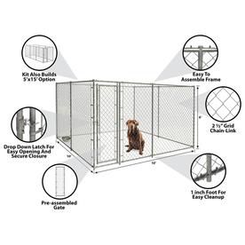 8x8x6 dog pen