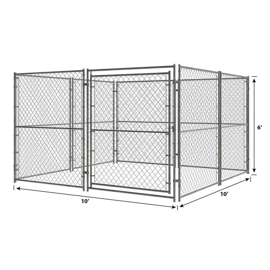 10x10x6 dog kennel lowes