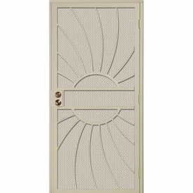 Upc 656073006076 Gatehouse Sunburst Almond Steel Security Door