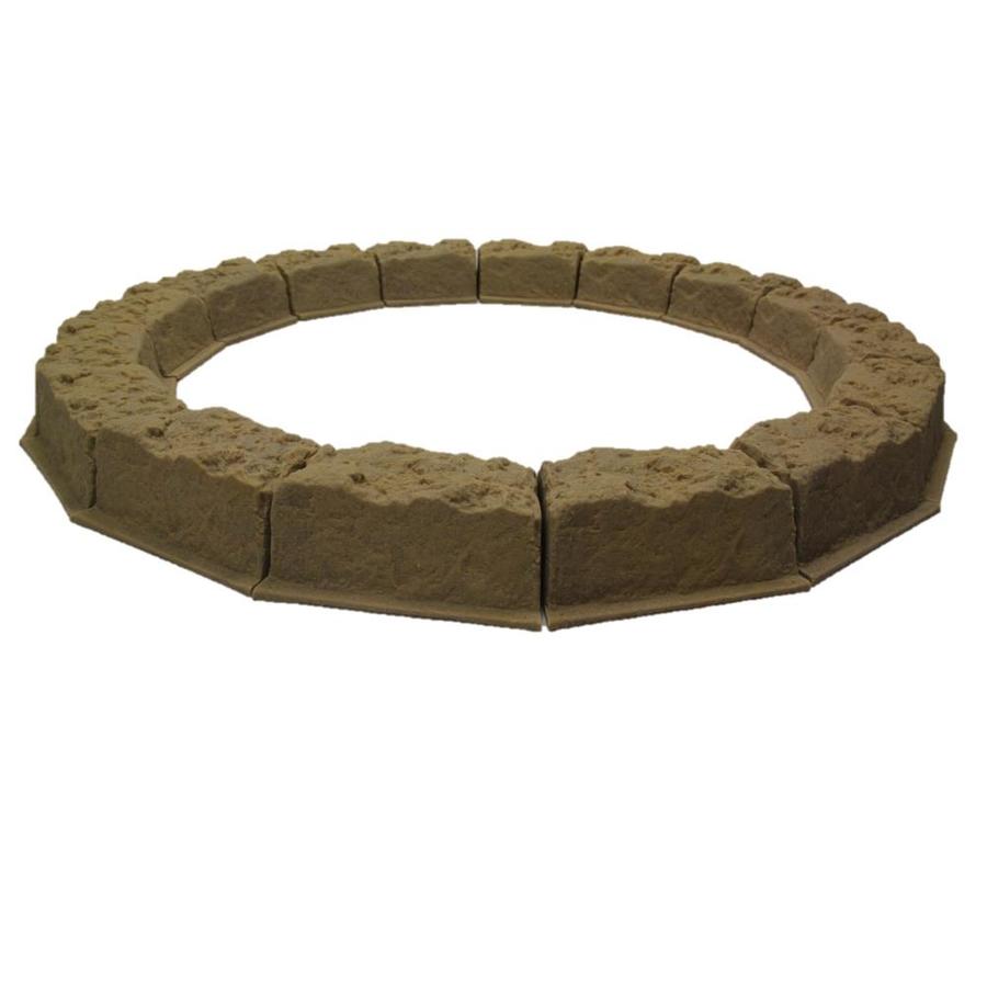 Shop Dekorra Sandstone Tree Ring Polyethylene Edging Stone 4