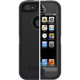 keten Rimpelingen Mislukking OtterBox Black Polycarbonate and Silicone Smart Phone Case for the iPhone 5/5S  at Lowes.com