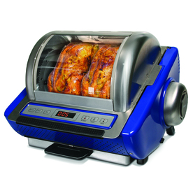 UPC 665860770489 product image for Ronco 1,250-Watt Blue Countertop Rotisserie Oven | upcitemdb.com