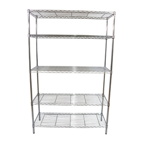 Real Organized 74"H x  48"W x  18"D Steel Freestanding Shelving Unit