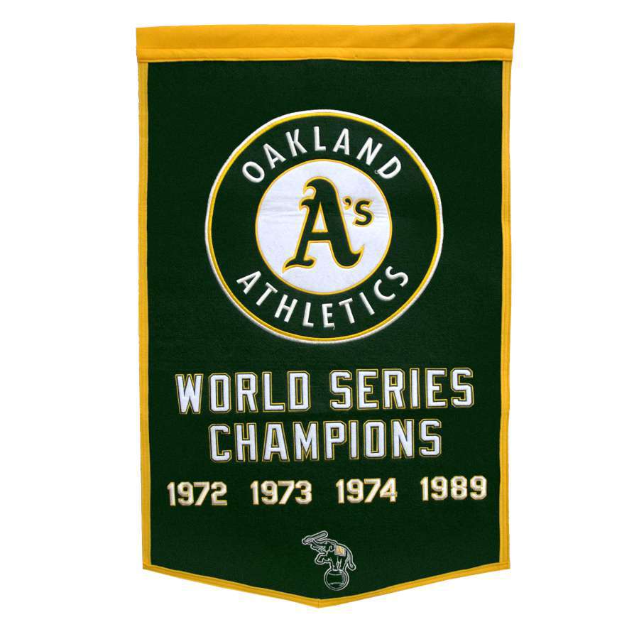 2002+Oakland+A's+Winning+Streak Shop Winning Streak 38-in x 24-in Oakland Athletics Banner at Lowes ...