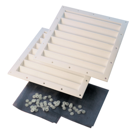 UPC 677599100314 product image for ShelterLogic White Polyurethane Storage Shed Vent Kit | upcitemdb.com