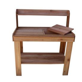 UPC 691530000716 product image for Outdoor Living Today Western Red Cedar Potting Bench Intermediate Woodworking Ki | upcitemdb.com