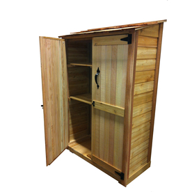 UPC 691530000815 product image for Outdoor Living Today Lean-To Cedar Storage Shed (Common: 4-ft x 2-ft; Interior D | upcitemdb.com