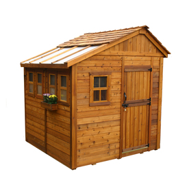 UPC 691530002116 product image for Outdoor Living Today Saltbox Cedar Storage Shed (Common: 8-ft x 8-ft; Interior D | upcitemdb.com