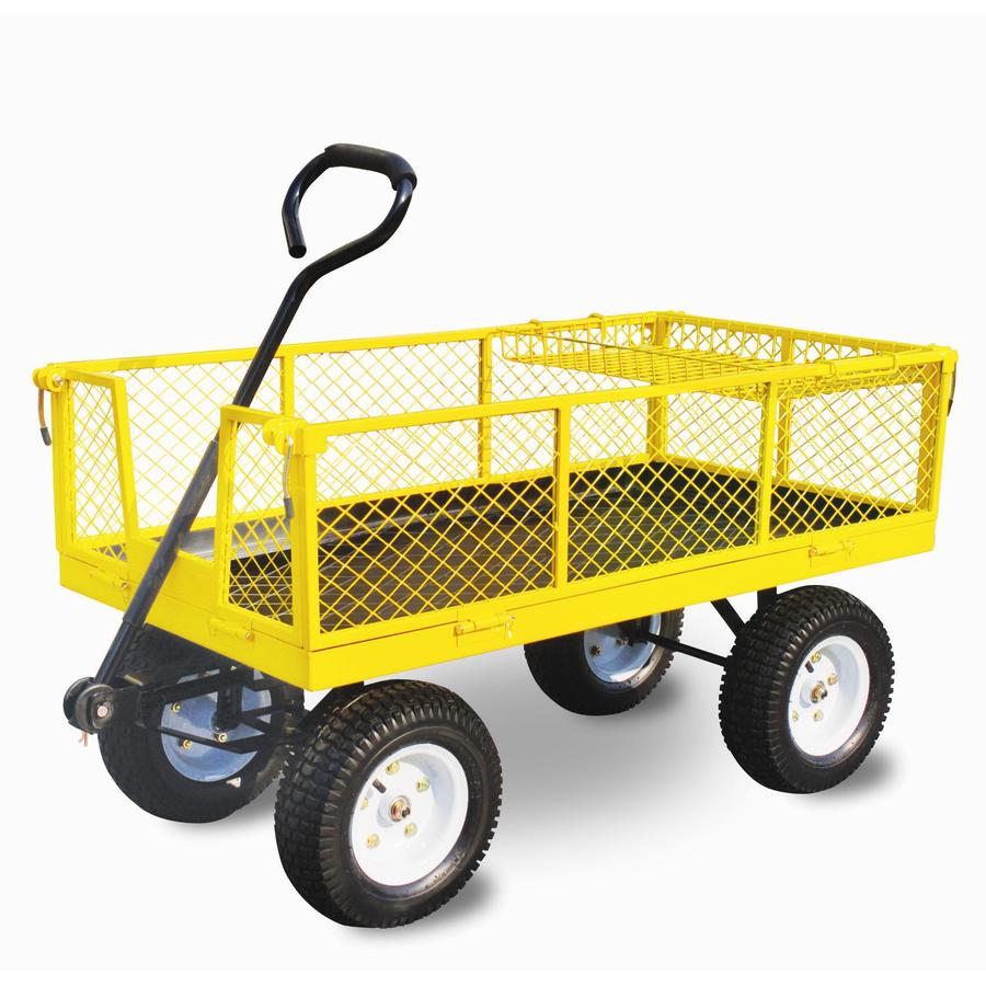 4 68 Cu Ft Steel Yard Cart On Popscreen