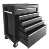 lowes deals on 5-Drawer 26.5-in Black Powder-Coated Steel Tool Cabinet