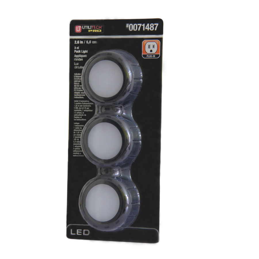 utilitech pro led puck lights