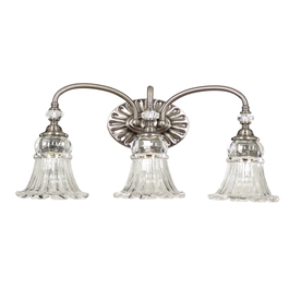  roth 3Light Colfax Polished Pewter Bathroom Vanity Light at Lowes.com