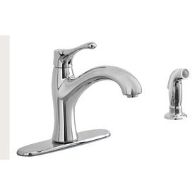 Lowes Kitchen Faucets Aquasource Polished Chrome 1 Handle Low Arc