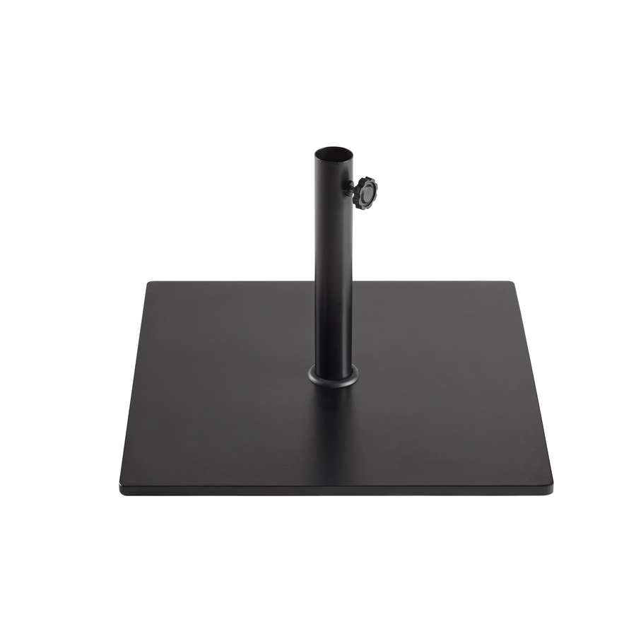 Garden Treasures Umbrella Base Black Patio Umbrella Base In The Patio Umbrella Bases Department At Lowes Com