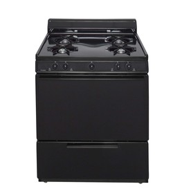 UPC 717309020270 product image for Premier Freestanding 3.9-cu ft Gas Range (Black) (Common: 30-in; Actual 30-in) | upcitemdb.com