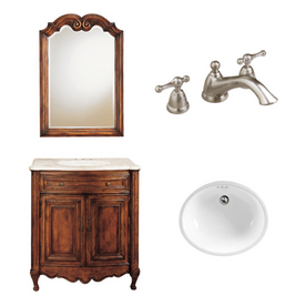 Bath Vanity Combo at Lowes Vanity, Sink, Faucet, Mirror Vanities 