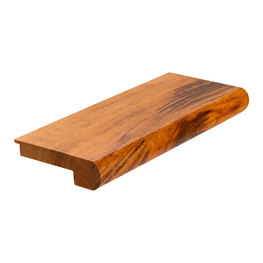 Shop FLEXCO Tiger Wood 3/8-in Stair Nose at Lowes.com