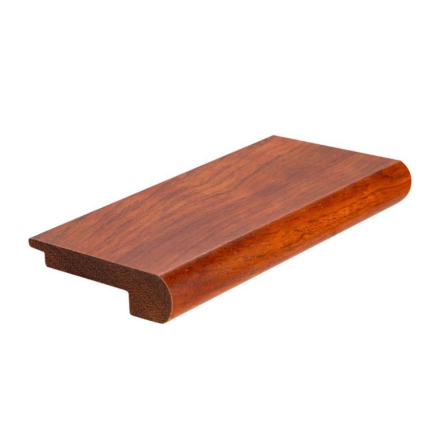 shop flexco brazilian cherry 3 8 in stair nose at lowes com shop flexco brazilian cherry 3 8 in stair nose at lowes com