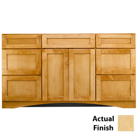 Cottage Bathroom Vanities on Cottage 60 In X 18 7 8 In Natural Casual Bathroom Vanity At Lowes Com