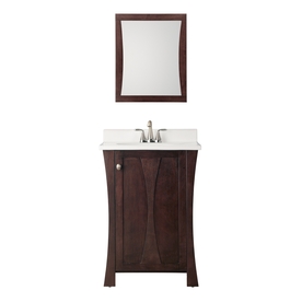 Home Design Software on Style Selections 24 5 8 In Auburn Single Sink Bathroom Vanity With Top