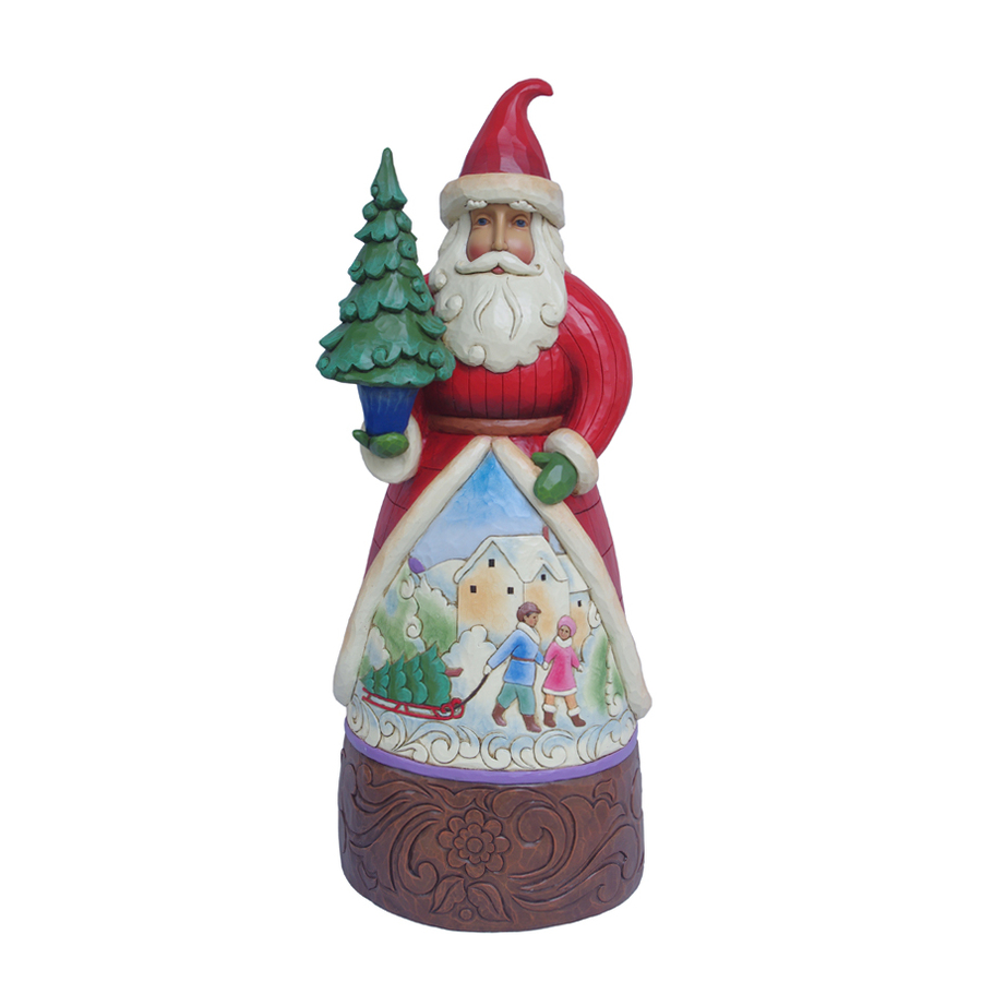 shop jim shore freestanding santa indoor christmas shop jim shore freestanding santa indoor christmas