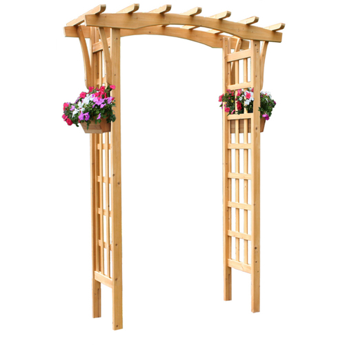 Garden Arbors at Lowes in Wood, Vinyl &amp; Metal Arbors Structures