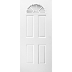 Lowes Doors Exterior on Panel Fan Lite Steel Entry Door From Lowes Front Doors House