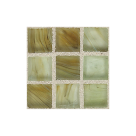 American Olean 13-in x 13-in Visionaire Meadow Breeze Glass Wall Tile VA875858FPM1P