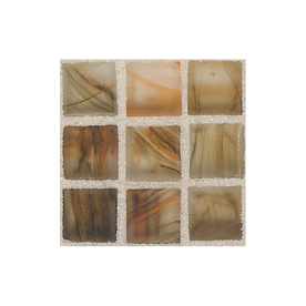 American Olean 13-in x 13-in Visionaire Warm Sunset Glass Wall Tile VA895858FPM1P