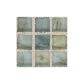 American Olean 13-in x 13-in Visionaire Whispering Stream Glass Wall Tile VA935858FPM1P