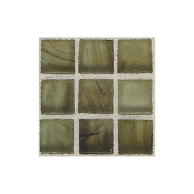 American Olean 13-in x 13-in Visionaire Summer Storm Glass Wall Tile VA955858FPM1P